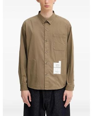 Neighborhood Pocket-Detail Shirt - Natural