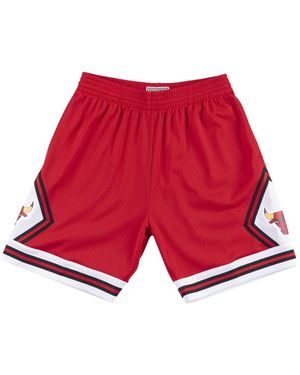Mitchell & Ness X Nba Chicago Bulls 75-76 Swingman ショートパンツ - レッド