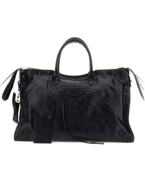 Balenciaga Le City Tote Bag - Black