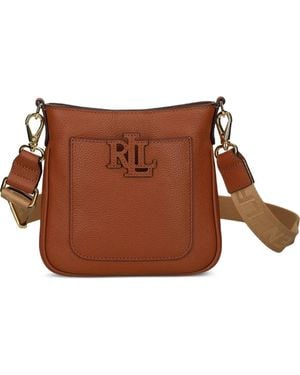 Ralph Lauren Logo-Detail Crossbody Bag - Brown