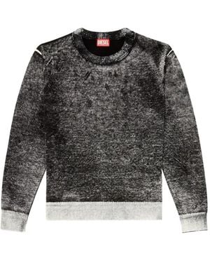 DIESEL Crew-Neck Jumper - Black