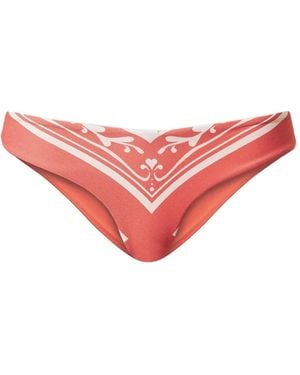 Twinset Bragas de bikini con estampado abstracto - Rosa