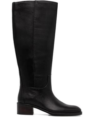 Jeffrey Campbell Lada Block-Heel Knee-High Boots - Black