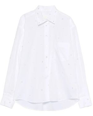 Xacus Camisa con cuentas - Blanco