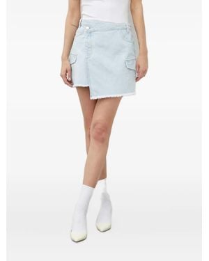 Day Birger et Mikkelsen Asymmetric Mini Skirt - Blue
