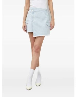 Day Birger et Mikkelsen Asymmetric Mini Skirt - Blue