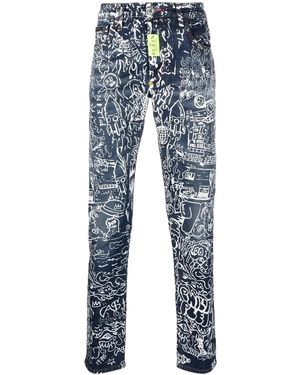 Philipp Plein Jeanshose - Blau