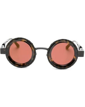 Kuboraum Z3 Round-Frame Sunglasses - Pink