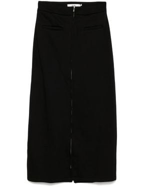 B+ AB Zip-Up Skirt - Black
