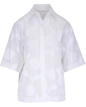Michael Kors Floral Shirt - White