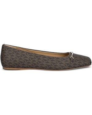 MICHAEL Michael Kors Lena Ballet Flats - Gray