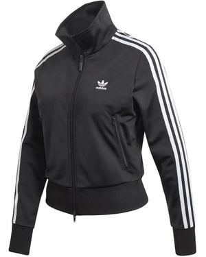 adidas Fire Bird 3-Stripe Track Jacket - Black