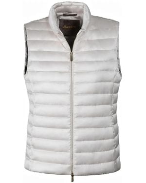 Moorer Oprah Quilted Gilet - Grey