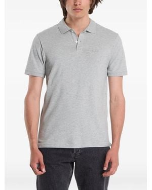 Gap Polo À Logo Brodé - Gris