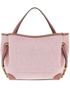 Chloé Small Clover Double Carry Bag - Pink