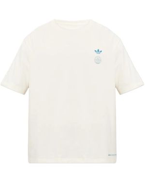 adidas X Bad Bunny Dtmf Merch Cotton T-Shirt - White
