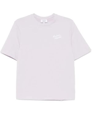 Maison Kitsuné Handwriting Comfort T-Shirt - White