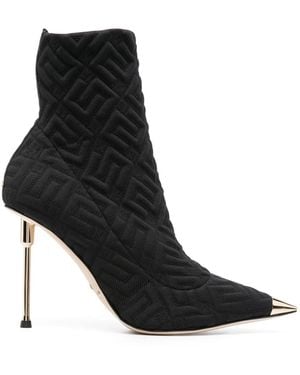 Elisabetta Franchi Botas Con Tacón De 140Mm - Negro