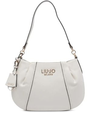Liu Jo Logo Shoulder Bag - White