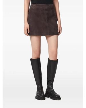 AllSaints Renai Minirock - Schwarz