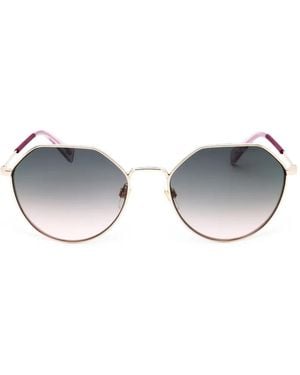 Levi's Geometric-Frame Sunglasses - Metallic