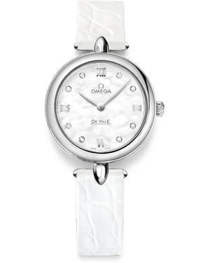 Omega De Ville Prestige 27Mm Watch - White