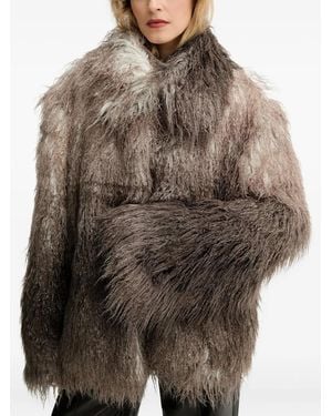 MMC Studio Abrigo Floro - Marrón