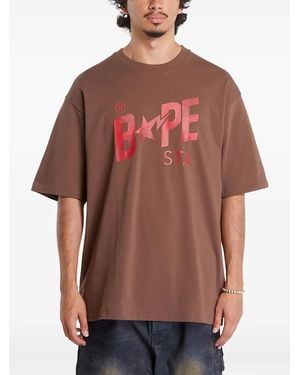 A Bathing Ape T-Shirt - Rosso