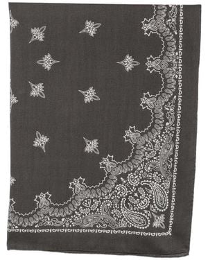 Destin Foulard À Imprimé Cachemire - Gray