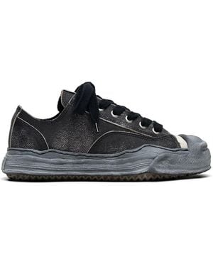 Maison Mihara Yasuhiro Hank Og Chunky-Sole Trainers - Black