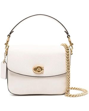 COACH Cassie レザーショルダーバッグ - ホワイト