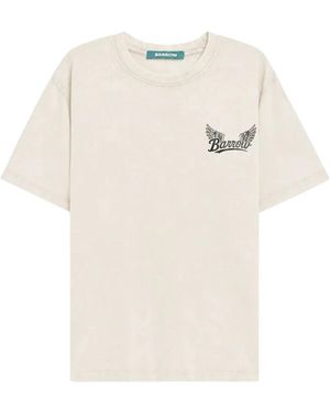 Barrow T-Shirt À Logo Imprimé - White