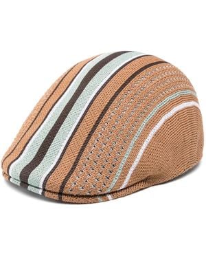 Kangol Clubhouse Stripe 507 Beret - Natural