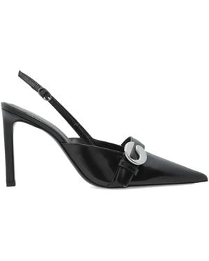 Coperni 110Mm Slingback Pointed-Toe Court Shoes - Black