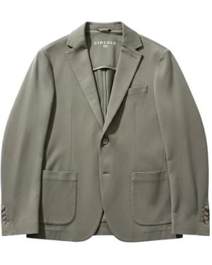 Circolo 1901 Single-Breasted Blazer - Grey