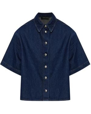 Anine Bing Lincoln Shirt - Blue