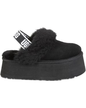 UGG Funkette Platform Mules - ブラック