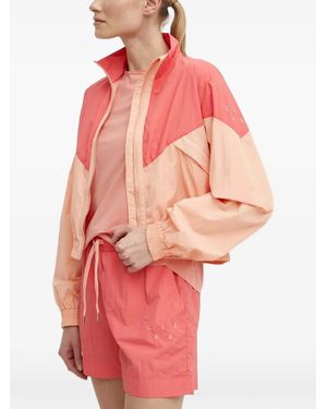 Casall Colour-Block Zip-Up Jacket - Pink