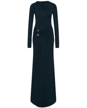 Rebecca Vallance Kiana Long-Sleeve Maxi Dress - Blue