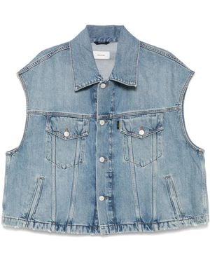 Haikure Denim Gilet - Blue