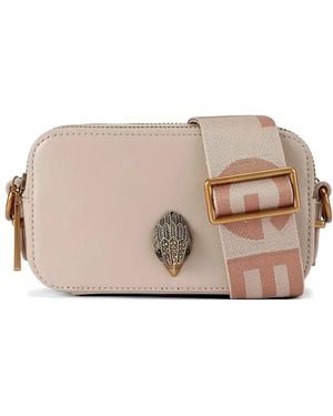 Kurt Geiger Bird-Embellishment Cross Body Bag - Natural