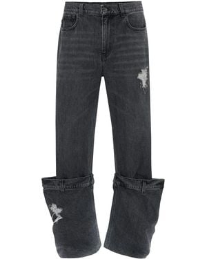 JW Anderson Straight-Leg Bucket Jeans - Blue