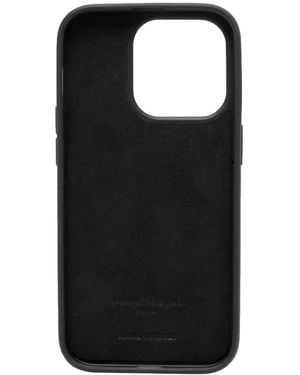 【MAISON MARGIELA】BLACK RUBBERIZED PHONE CASE Maison Margiela Black Phone Case Wallet | Garmentory