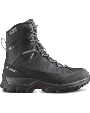Salomon レースアップ トレッキングブーツ - ブラック