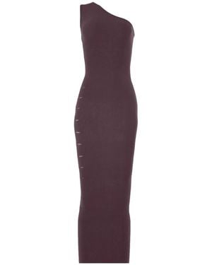 Wolford One-Shoulder Dress - Purple