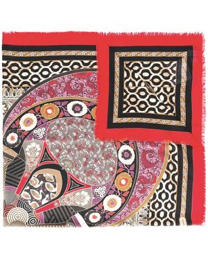 Ferragamo Floral Print Scarf - Multicolour