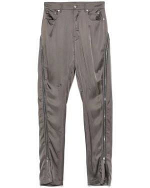 Rick Owens Straight-Leg Trousers - Grey