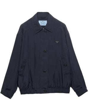 Prada Zijden Jack - Blauw