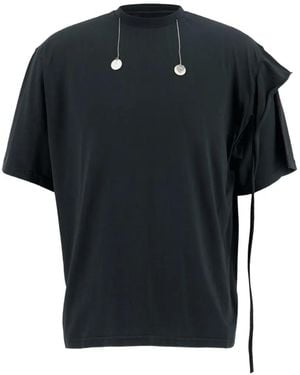 OTTOLINGER Chain Embellishment T-Shirt - Black
