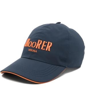 Moorer Honkbalpet Met Logodetail - Blauw